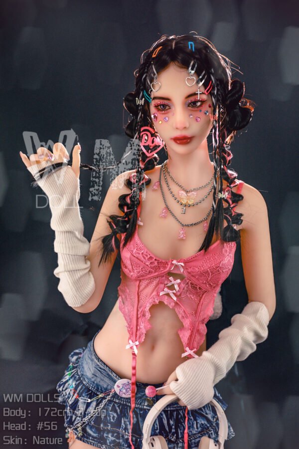 WM Doll-172cm (5ft8) B-cup Skiny Sex Doll Noreen, Head #56