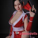 Jiusheng 158cm Silicone Sex Doll Pamela
