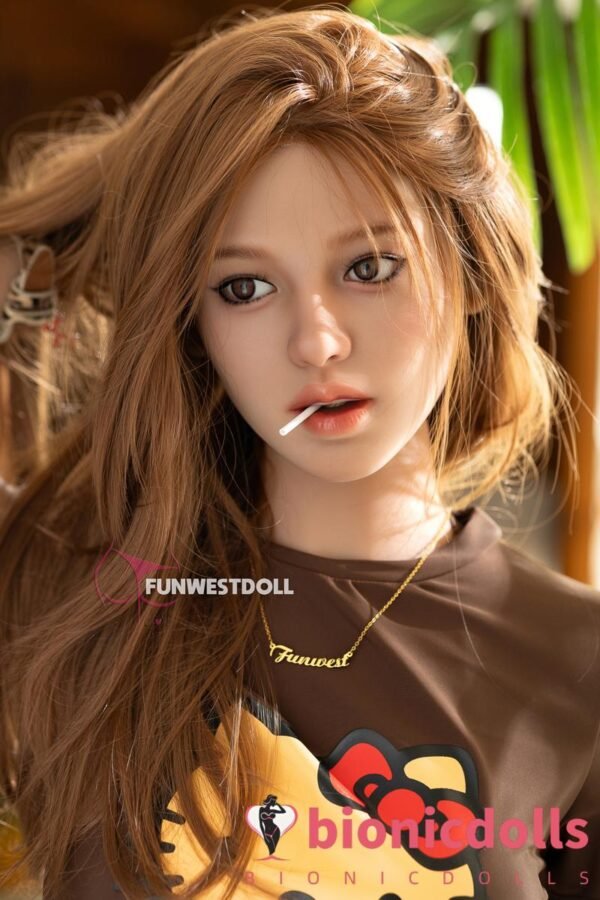 FunWestDoll 159cm (5ft2) A-cup TPE Sex Doll Natural Clara