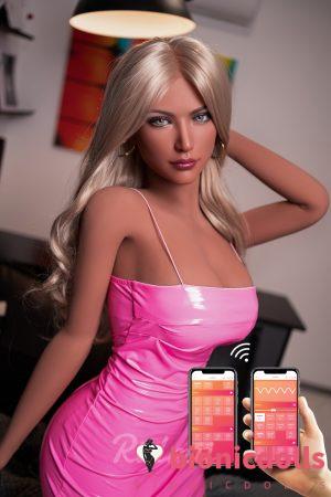 RIDMII Alexia 163cm Unique Design App-Controlled Love Doll Silicone Head TPE Body Realistic Sex Doll