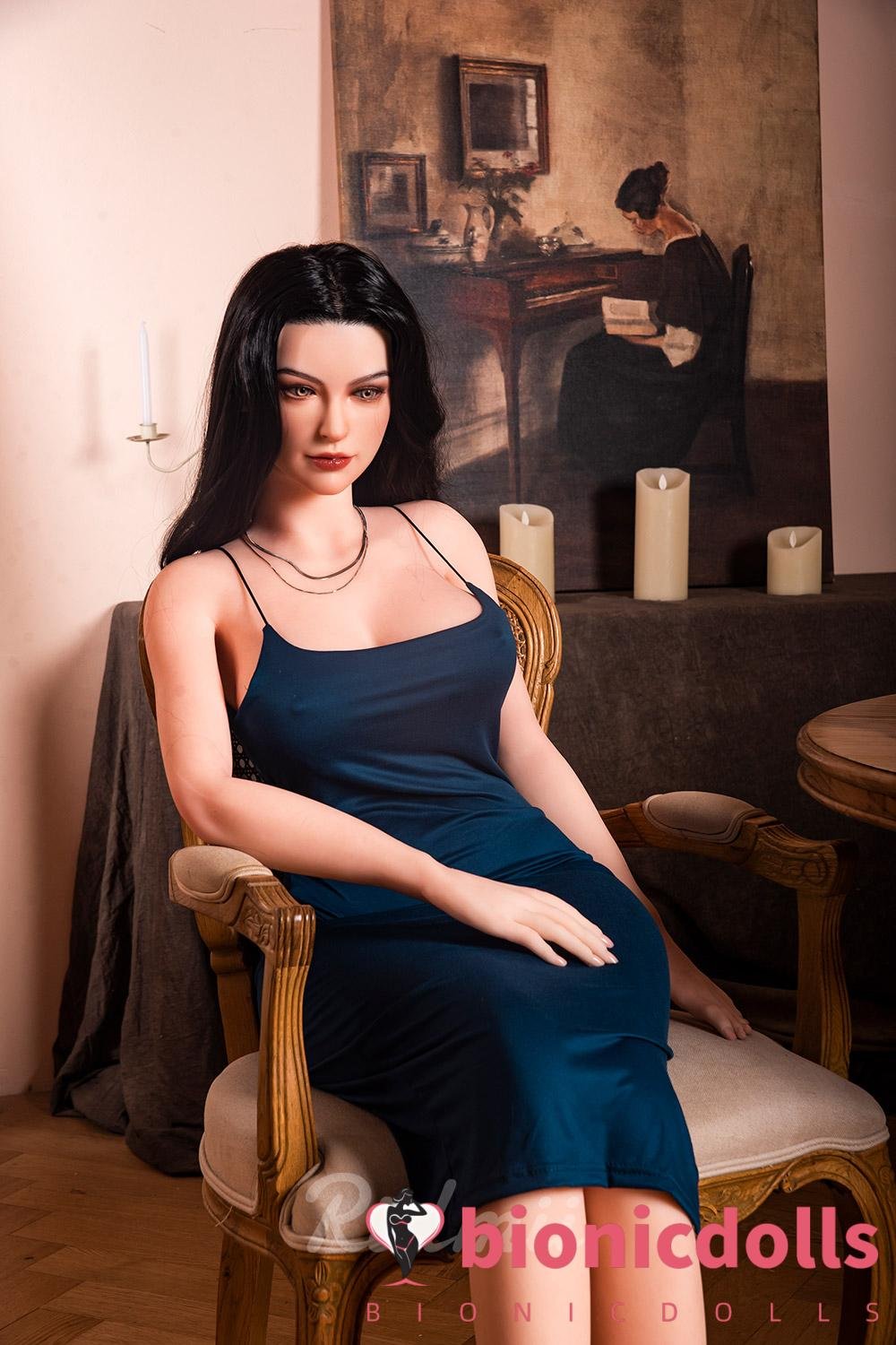 RIDMII 163cm Silicone Head TPE Body Sex Doll Karyn