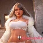 FireDoll 86cm TPE Sex Doll Torso Bianca
