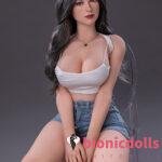 RIDMII 163cm Silicone Head TPE Body Sex Doll Karyn