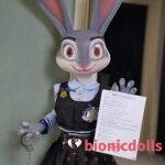 Dolls Castle 168cmFurry Silicone Sex Doll Rabitty