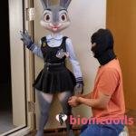 Dolls Castle 168cmFurry Silicone Sex Doll Rabitty