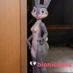 Dolls Castle 168cmFurry Silicone Sex Doll Rabitty