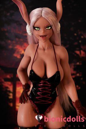 Climax Doll 70cm (27.6”) Silicone Sex Doll MK-Mila(Black)