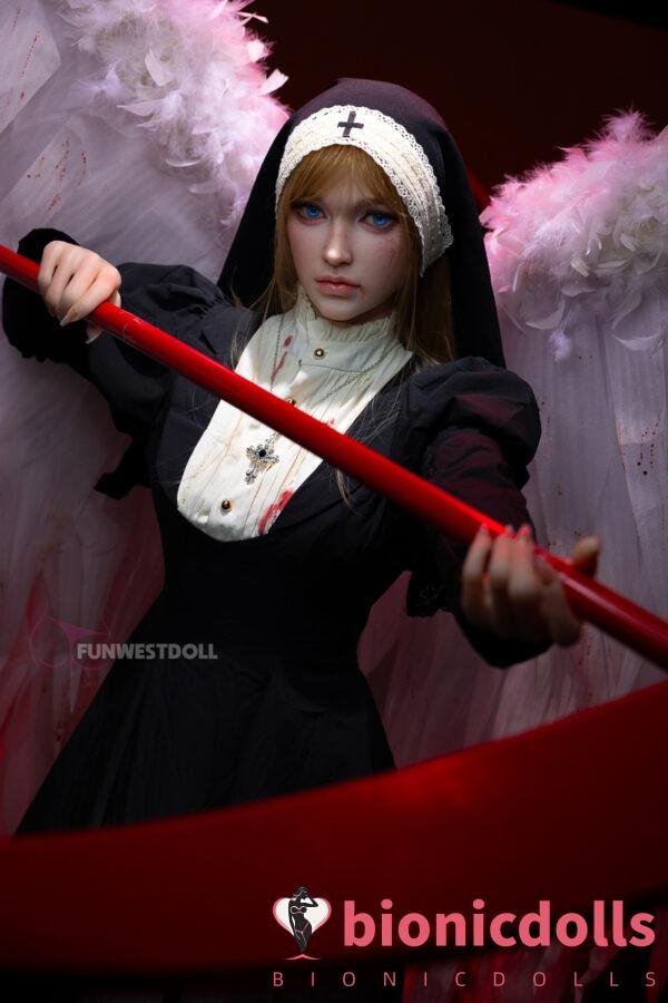 FunWestDoll 159cm Halloween Silicone Sex Doll Bella