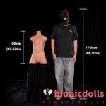 Climax Doll 60cm Ultra Lightweight Silicone Sex Torso